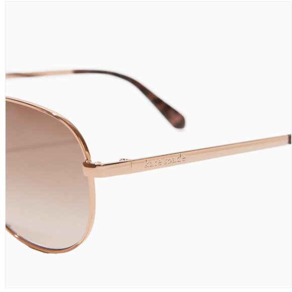 Kate Spade Emmaline Aviator in Rose Gold TAG - Picture 3 of 5